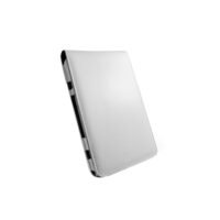 Simple White Leather Smartphone Case - Imagen 2