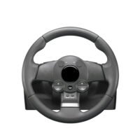 Regular Black Plastic Steering Wheel - Imagen 3